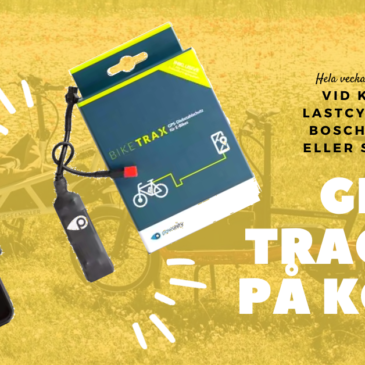 Firar Cykelns dag vecka med oss – gratis GPS tracker