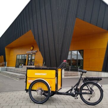 En fantastisk cykel till en fantastisk verksamhet här i Karlstad.