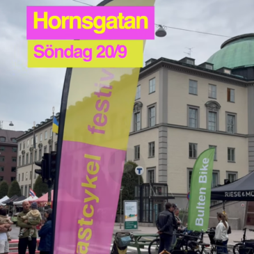 Lastcykelfestival i Stockholm